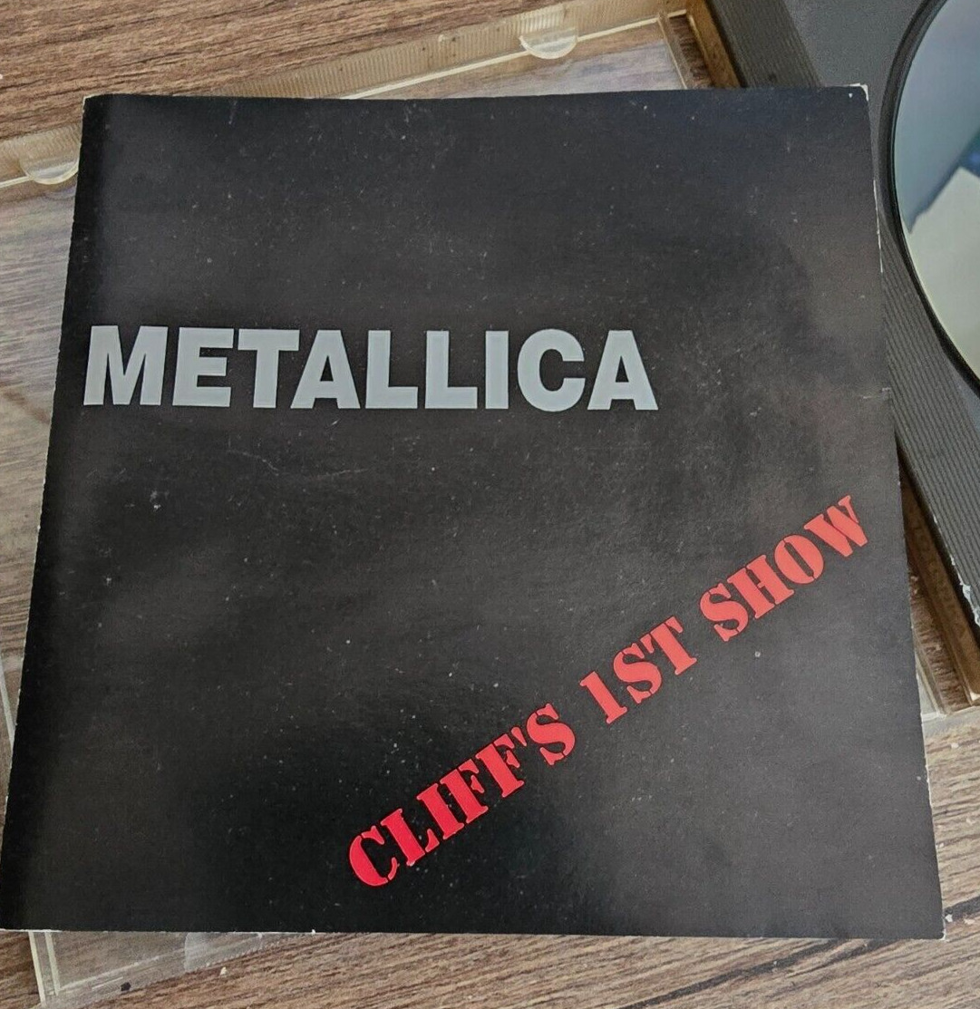 METALLICA Cliff’s 1st Show TOTANKA RECORDS - Extremely Rare - Live