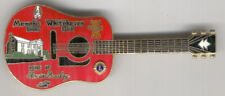 Lions Club Pins - Tennessee Memphis Whitehaven Music Elvis 1980 Large Red Guitar picture