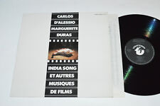 CARLOS D'ALESSIO - MARGUERITE DURAS India Song et Autres LP 1984 France LDX74818 picture