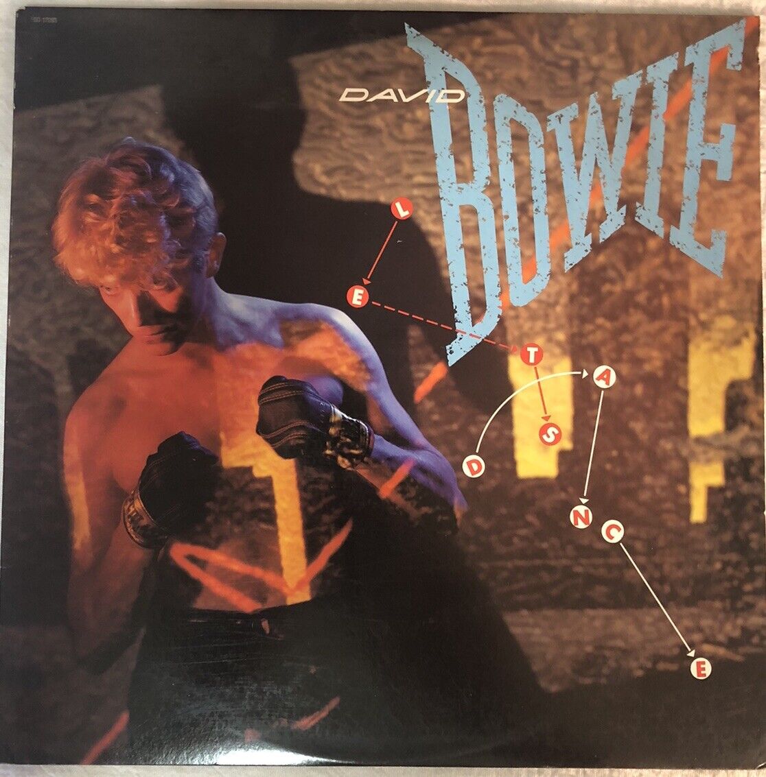 David Bowie Lets Dance 1983 EMI America S0-17093 1st Issue Vintage Lyric Sleeve
