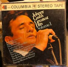 VINTAGE COLUMBIA STEREO TAPE JOHNY CASHS GREATEST HITS VOLUME 1 Reel to Reel picture