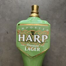 Harp Lager Beer Tap Handle Spout Green Premium Ireland Guinness  picture