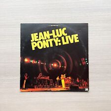 Jean-Luc Ponty Live - Vinyl LP Record - 1979 picture