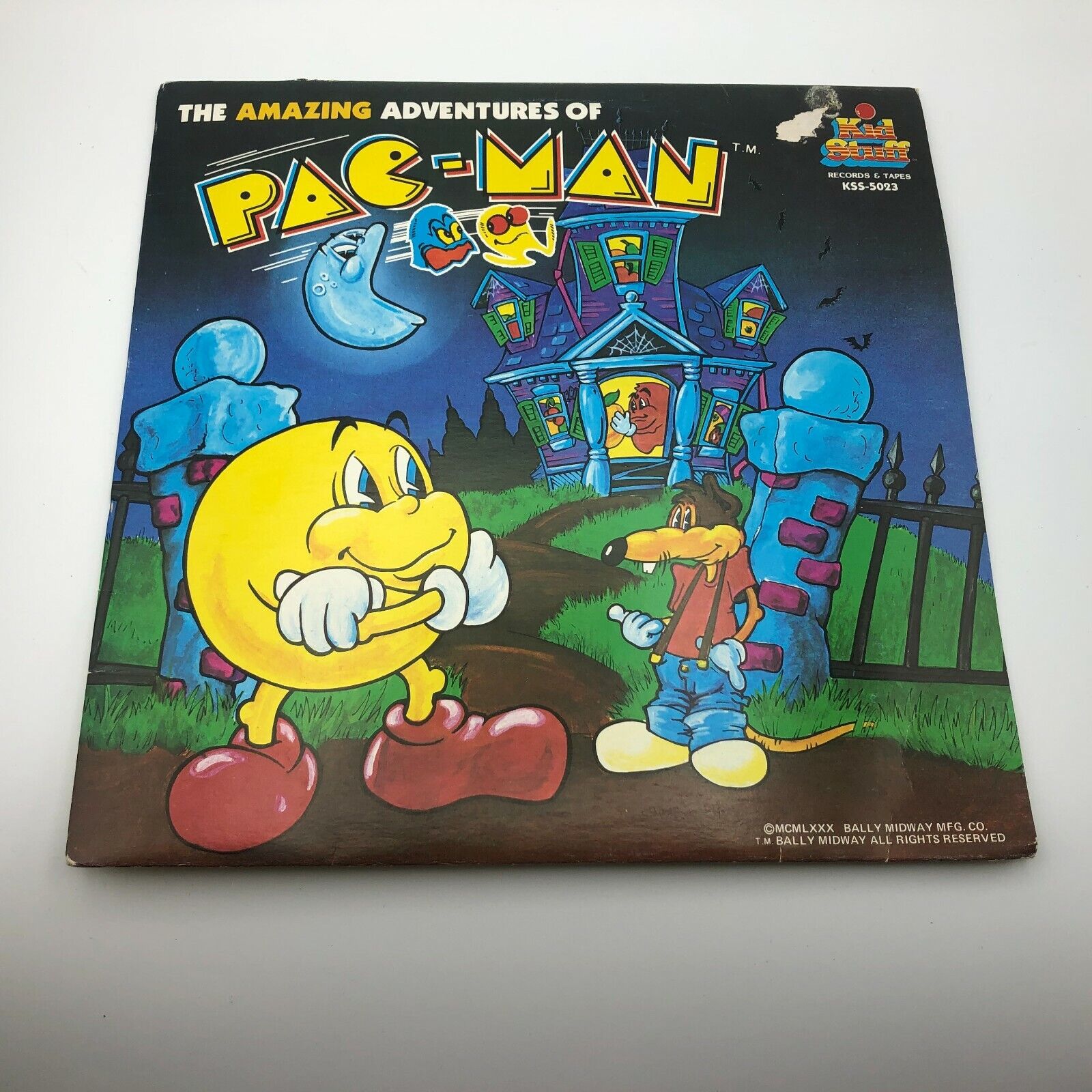 1980 First Year PAC-MAN Amazing Adventures LP Vinyl Record Album Vtg As Is T2
