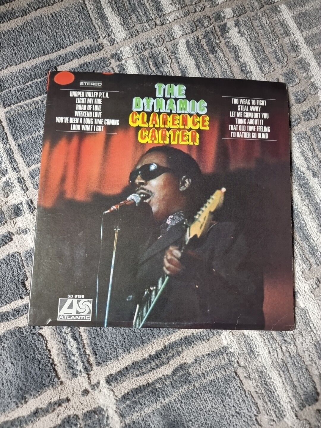 CLARENCE CARTER The Dynamic Clarence Carter BLUES  ATLANTIC SD 8199 SEALED LP