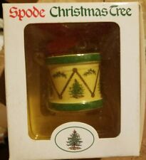 New Spode Christmas Tree Holiday Ornament 