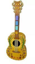 Disney Store Tangled Interactive Musical Light Up Yellow Toy Guitar Rapunzel picture