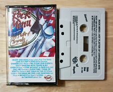 Rock Menu - Hot Platter of Chrysalis Hits Cassette Tape, Chrysalis Records 1986 picture
