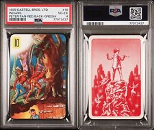 1939 CASTELL BROS. LTD. PETER PAN INDIANS RED BACK PSA 4 VG-EX CARD RARE picture