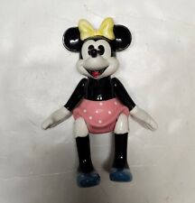Vintage MINNIE MOUSE SCHMID Musical Figurine Jointed 8