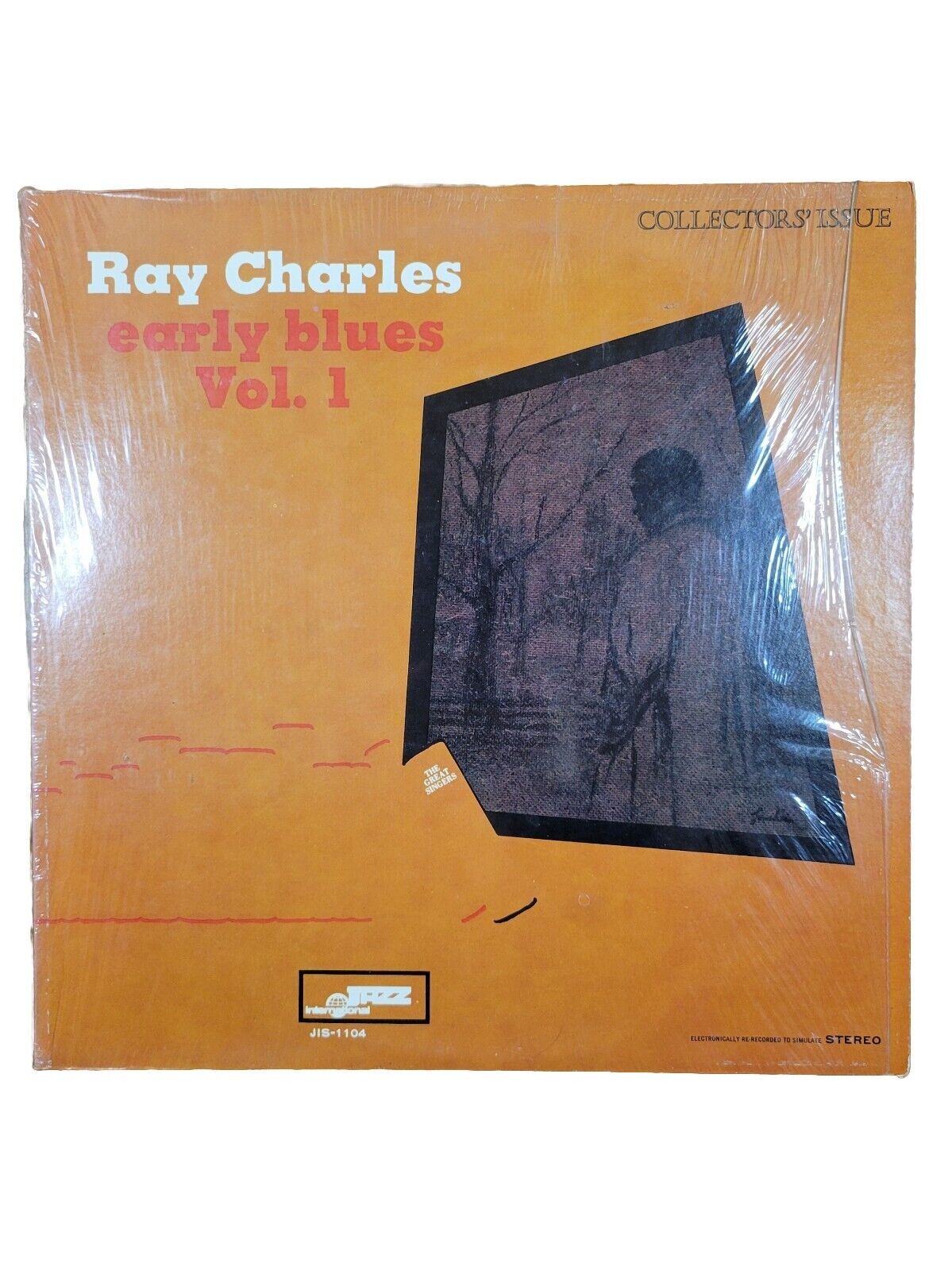 VTG. 1962 RAY CHARLES Early Blues Vol 1 Collectors\' Issue, Preowned