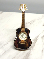 Vintage ELGIN Collectable Min Clock Guitar picture