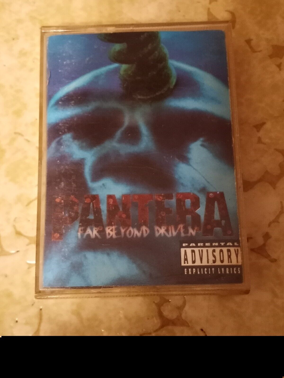 Vintage 1994 Pantera Far Beyond Driven Cassette Tape Tested 