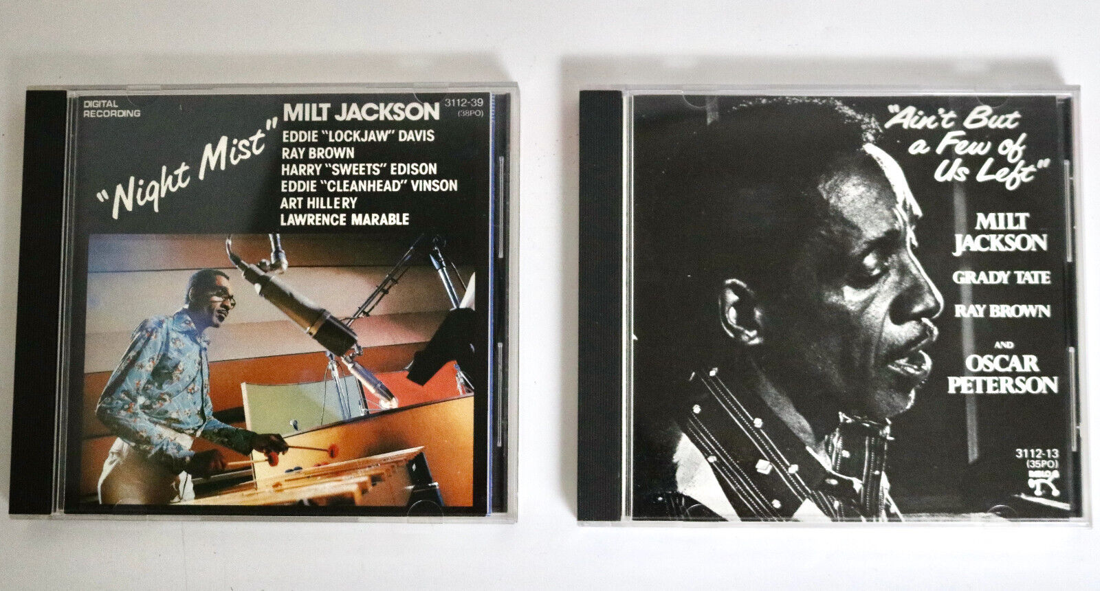 MILT JACKSON set of 2 Japanese import CDS Night Mist Few of Us