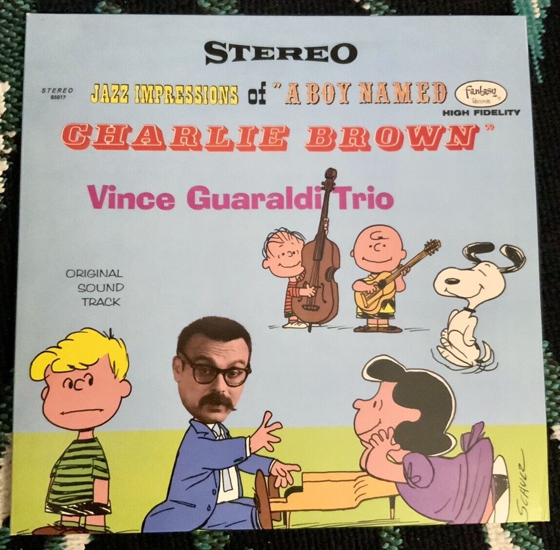 Vince Guaraldi Trio “Jazz Impressions of A Boy Named Charlie Brown” LE Orange Lp