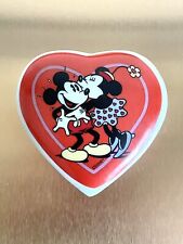 Disney Mickey & Minnie Vintage Porcelain Jewelry Music Box picture