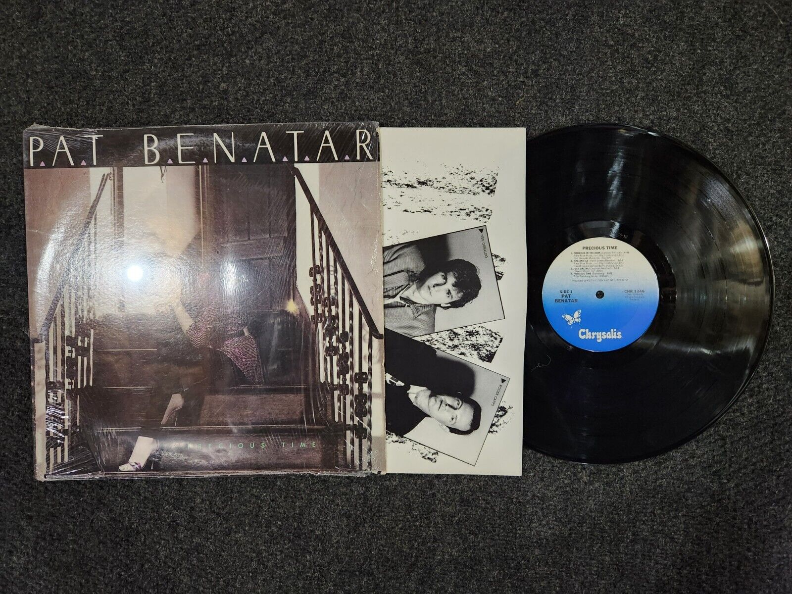 Pat Benatar Precious Time Vinyl Record LP Chrysalis 1981 w\\ Shrink