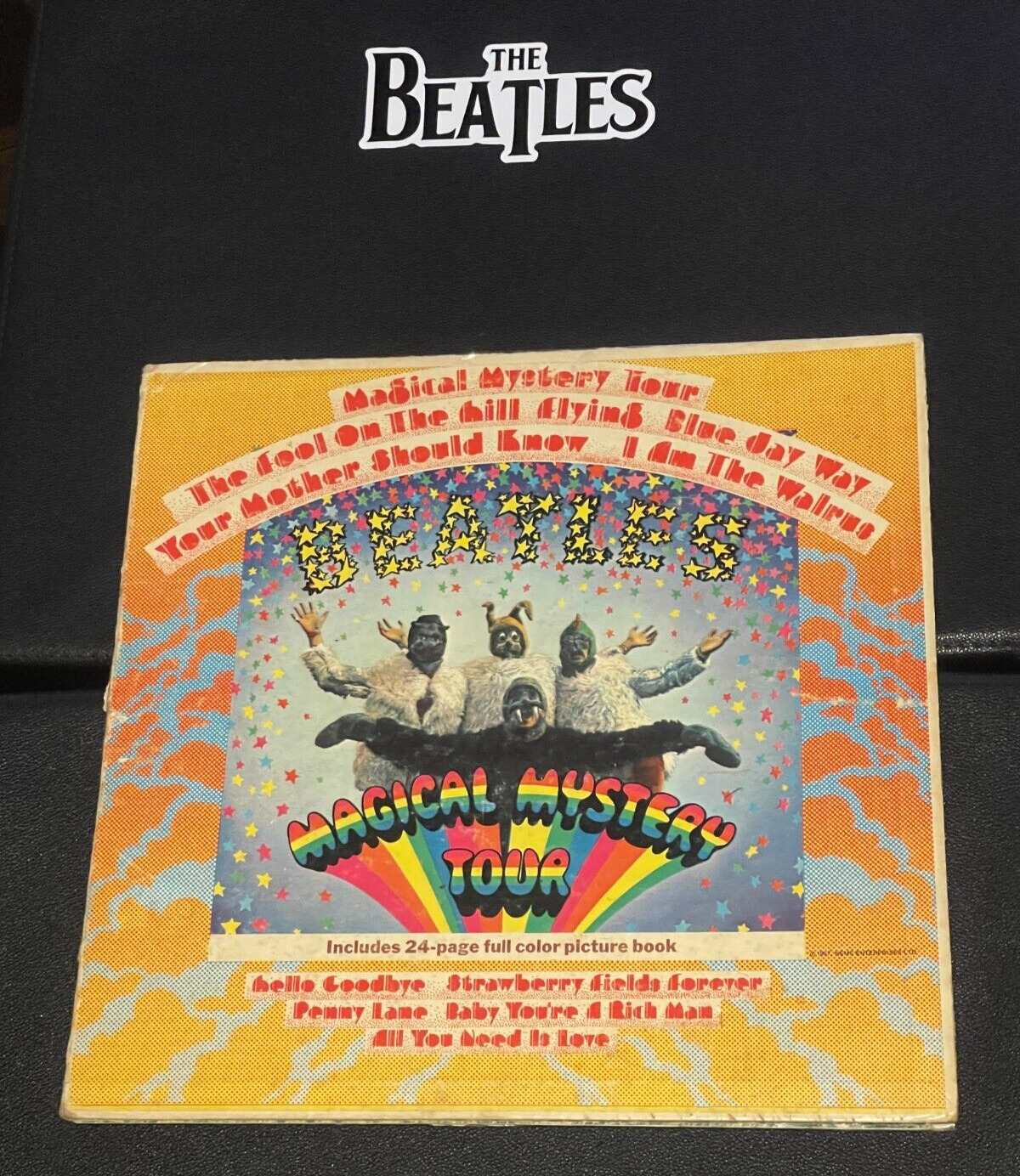 The Beatles Magical Mystery Tour Vinyl LP With Booklet 1967 * MONO COVER *