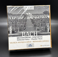 Bach Brandenburg Concertos Orchestral Chamber, Goebel [Archiv 8 CD Set] SEALED picture