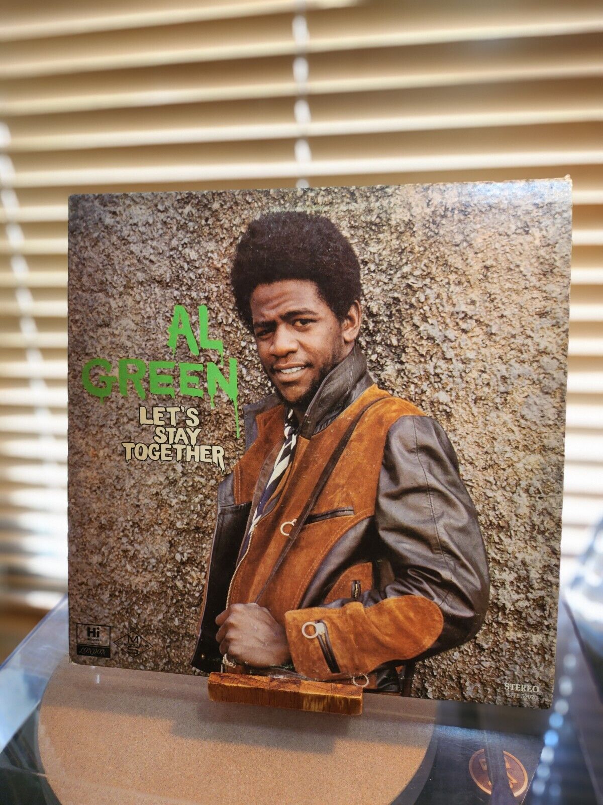 Al Green, Let's Stay Together, 1972 1st Hi records Stereo Press 