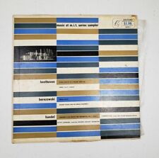 Music at M.I.T. Series Sampler  Vintage Vinyl Record picture