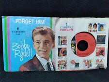 Bobby Rydell Forget Him / World Without Love 45 RPM Cameo Records Lot of 2 1963 picture