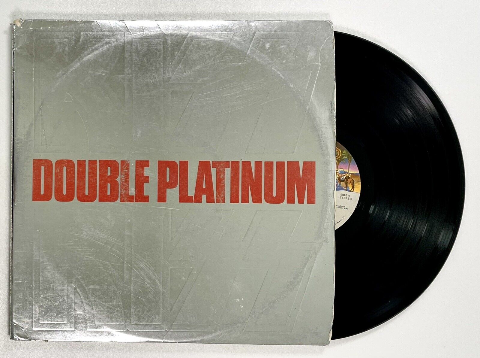 KISS Double Platinum 1978 Casablanca Records w/ Army Fan club Insert READ BELOW