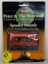 Vintage Peter & the Werewolf Spooky Sounds Cassette Fun World Rare Halloween New picture