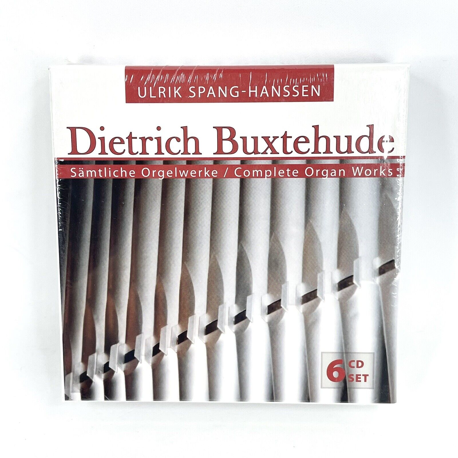 Dietrich Buxtehude Complete Organ Works 6 CD Box set Ulrik Spang-Hanssen new