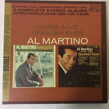 Vintage Al Martino Living a Lie & Spanish Eyes Reel to Reel Tape Y2T 2493 picture