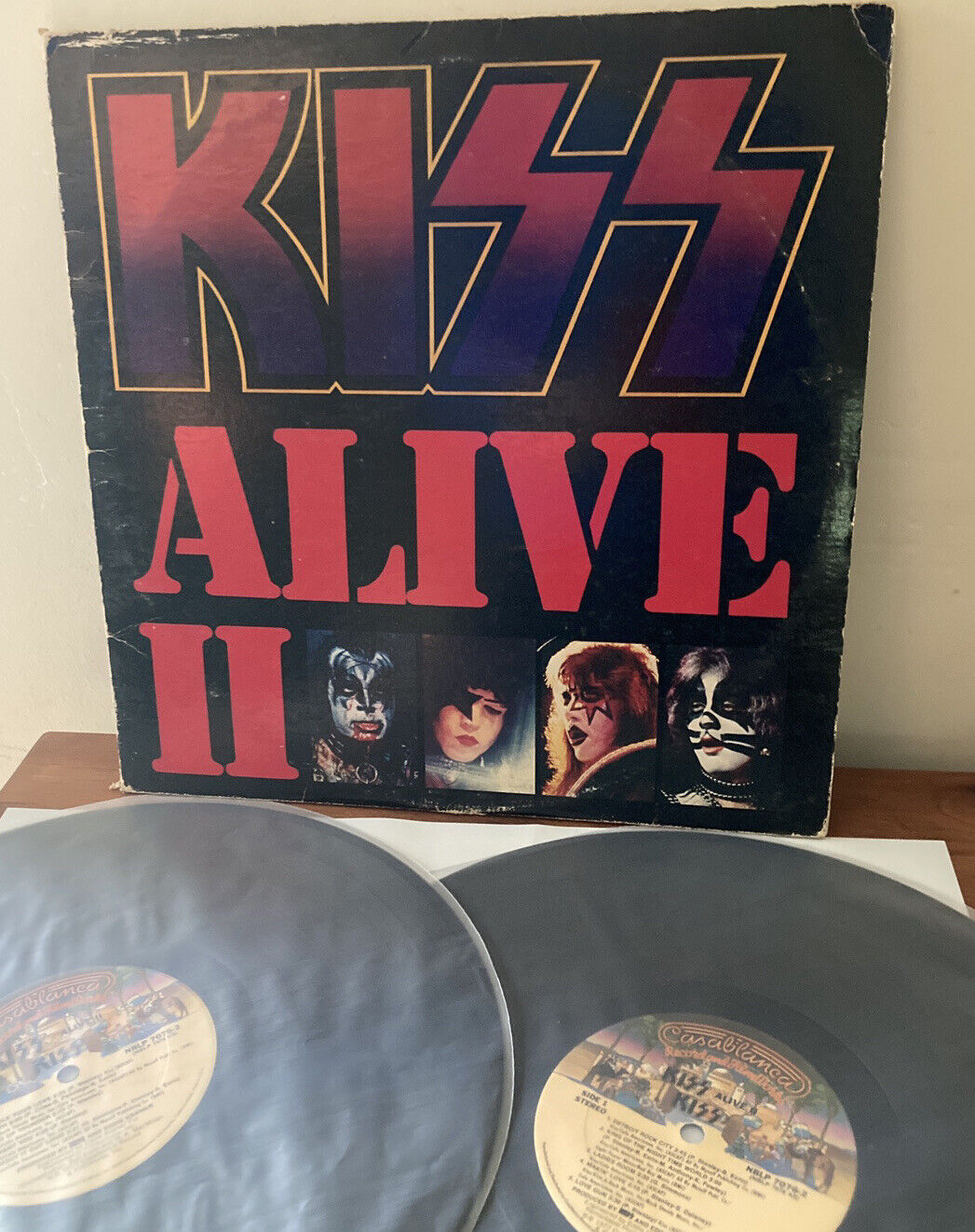 KISS Alive II LP NBLP 7076-2 Casablanca Records 1977 Original Cover & Booklet