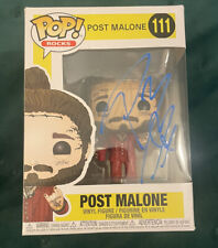 Post Malone Signed Funko Pop exact picture proof picture