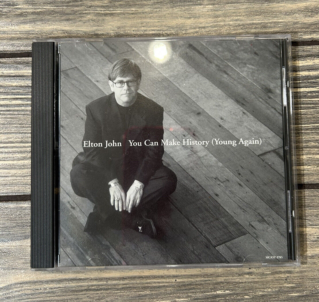 Vintage 1996 Elton John You Can Make History Young Again CD Promo 