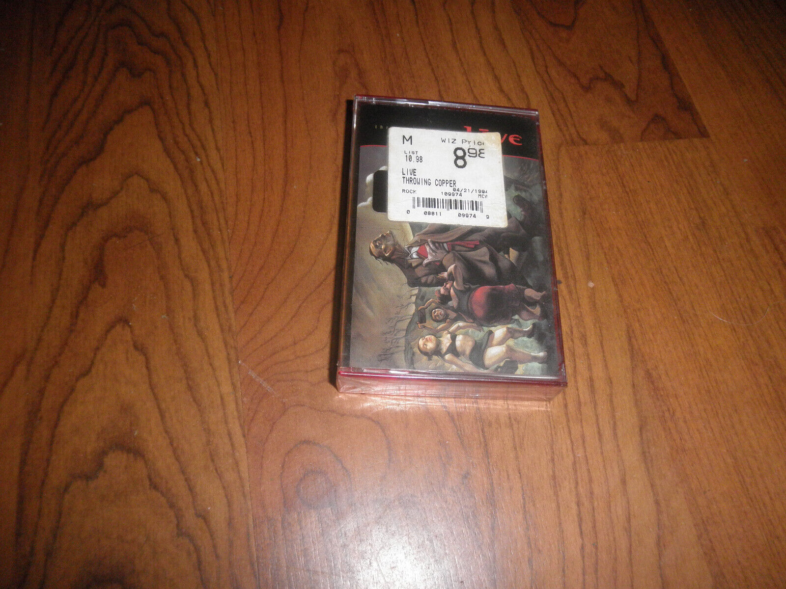THROWING COPPER BY LIVE - SEALED CASSETTE_  RARE-1994