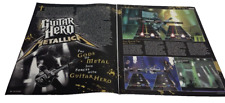 RARE 2009 GUITAR HERO METALLICA  Video Game Magazine Article Promo PRINT AD picture