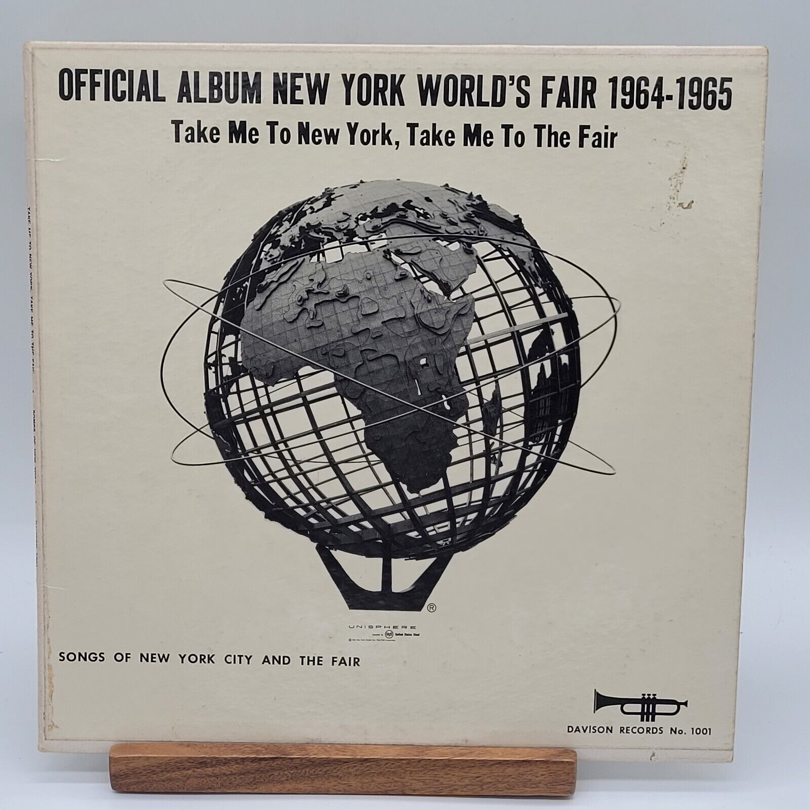 Official Worlds Fair Album Take Me To New York Songs Record Vinyl Album Novelty 