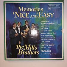 Vintage Nice And Easy Music The Mills Brothers Set Of 6 Guc Readers Digest 1979 picture