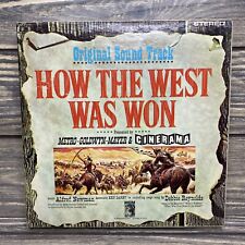 Vtg MGM Original Soundtrack How The West Was Won Alfred Newman Stereophonic Reel picture