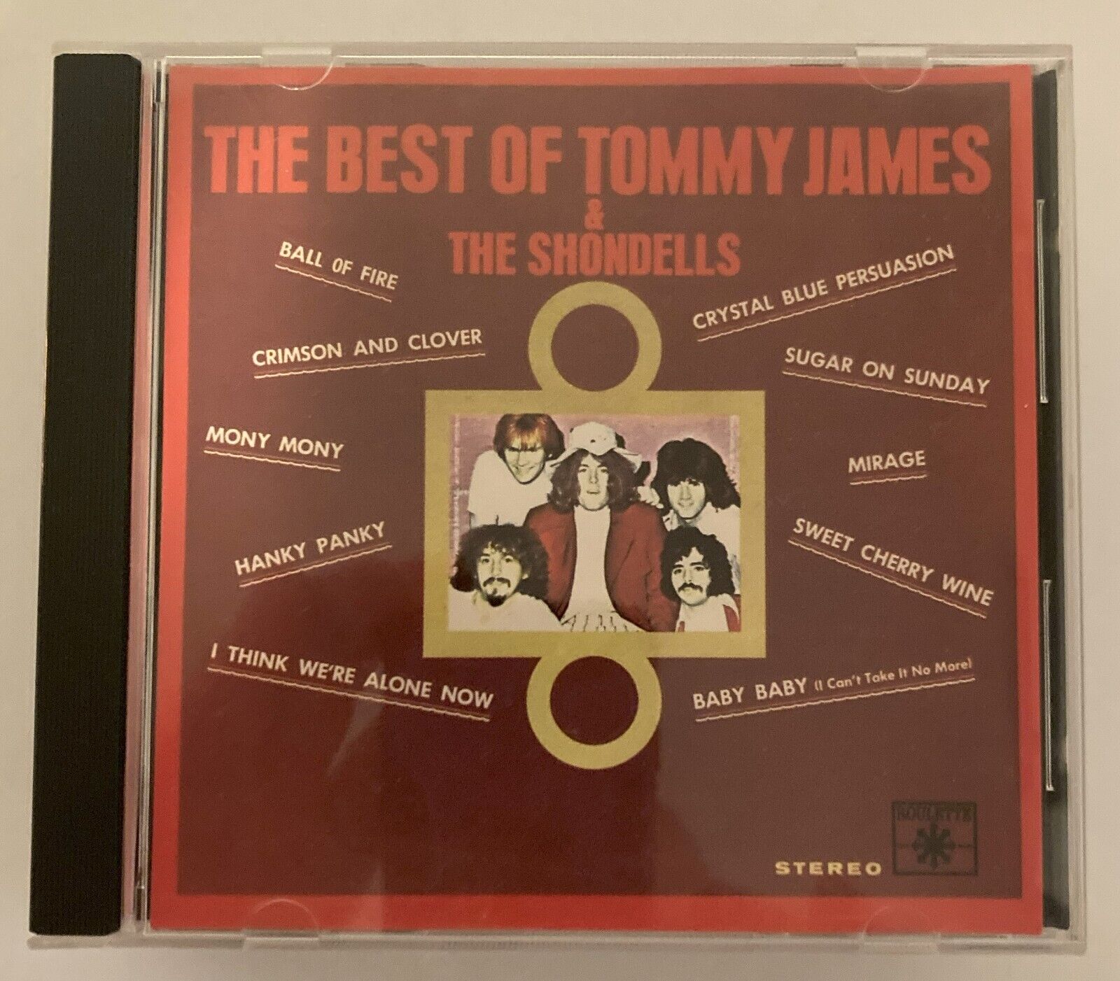 The Best Of Tommy James & The Shondells  Roulette Records CD 1988 Very Good