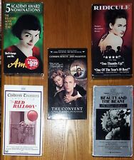 5 CLASSIC FRENCH VHS Amélie,Ridicule,Convent,Red Balloon, Beauty and the Beast picture