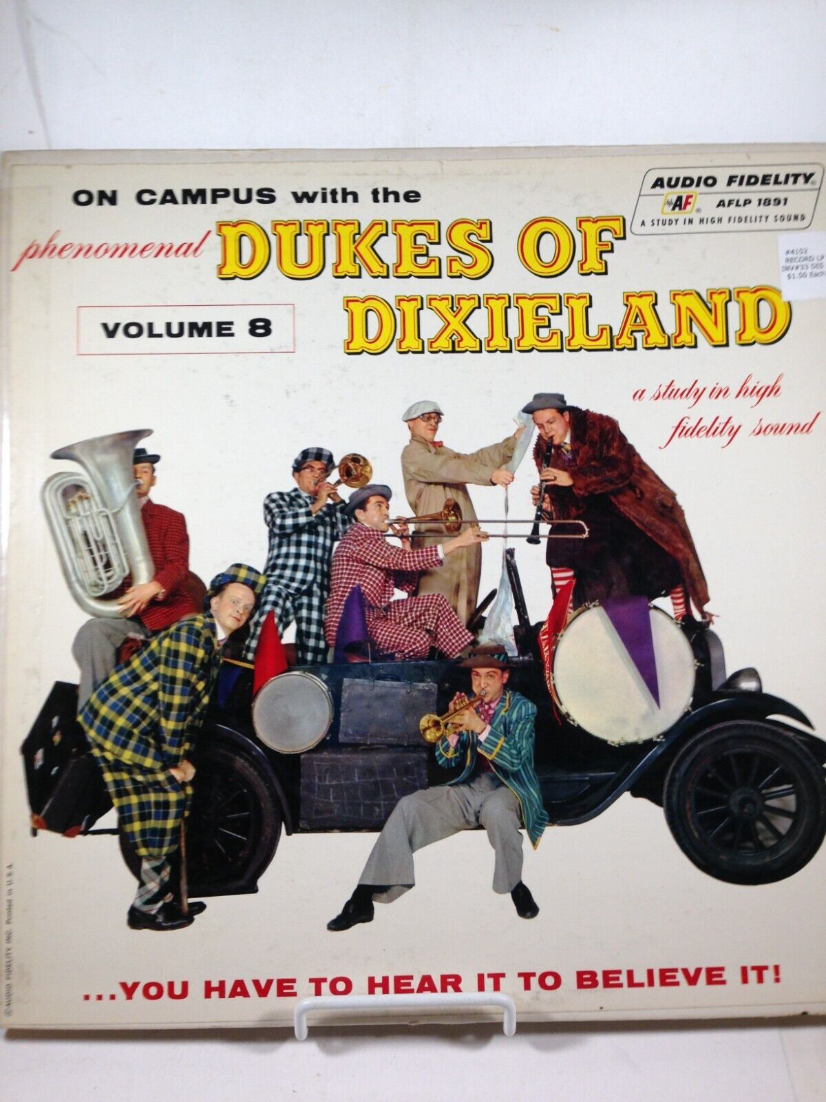 Vintage Vinyl LP Dukes of Dixieland Volume 8