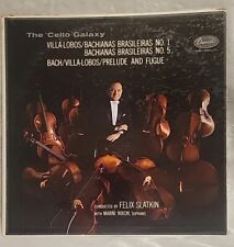 Felix Slatkin Nixon The Cello Galaxy Villa-Lobos LP Vinyl Capitol Records P-8484 picture