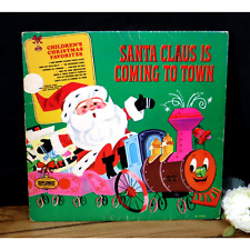 Vintage Santa Claus Is Coming To Town Diplomat Records Vinyl LP Record SX 1710 picture