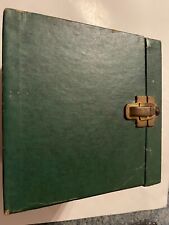 Vintage 1960s Dark Green Amfile Platter-Pak Record Case (45s) 7 Inch picture