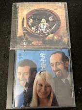 PETER PAUL & MARY CD Lot: A Holiday Celebration (sealed) & A Song Will Rise picture