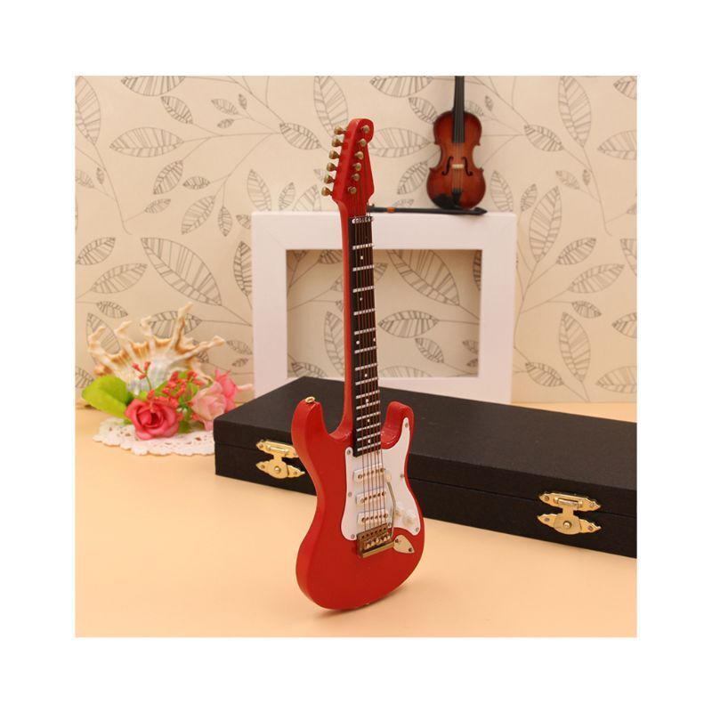 Guitar Model Miniature  Guitar Replica Decoration 14cm Miniature