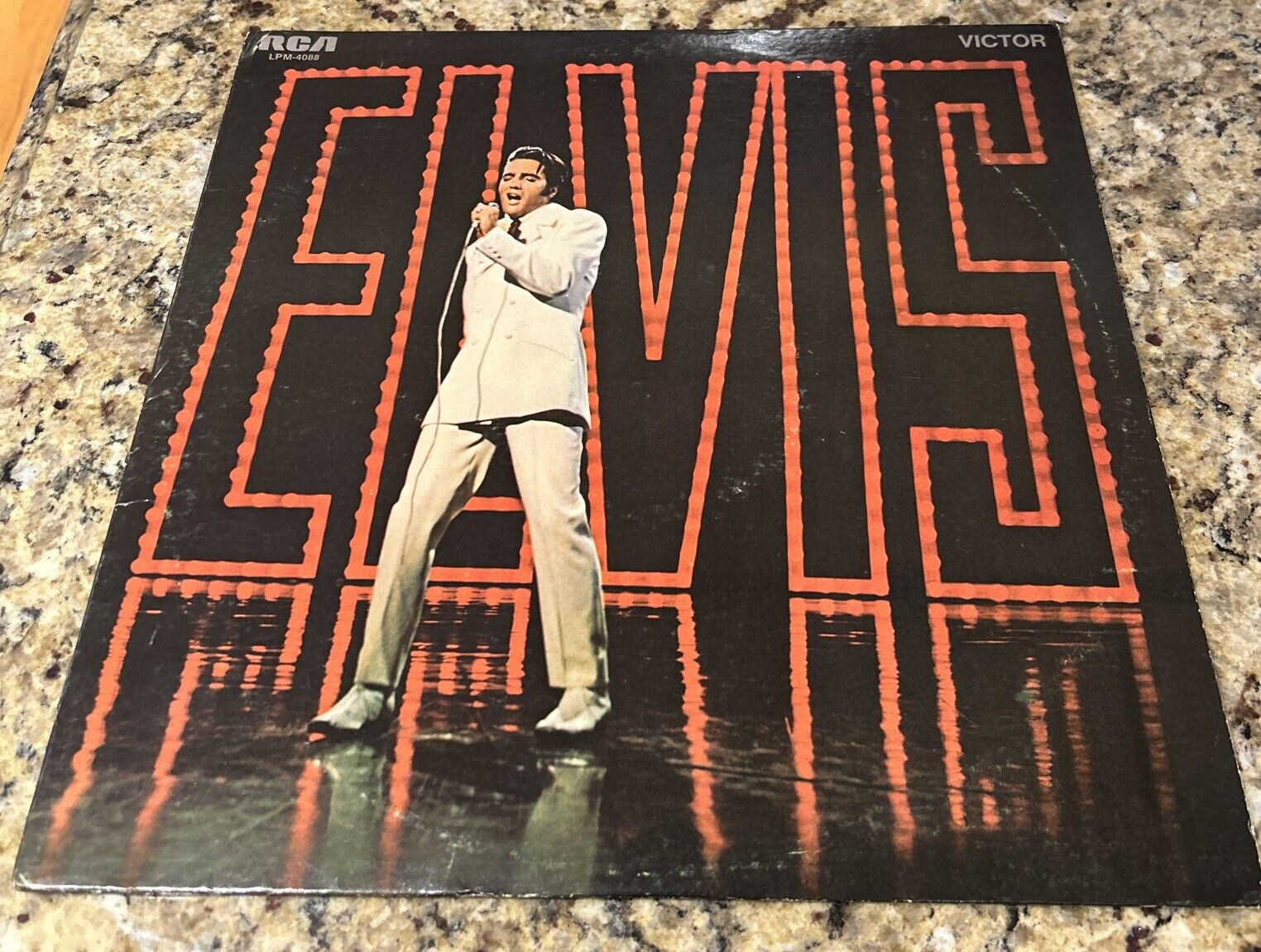 ELVIS PRESLEY “NBC-TV Special Soundtrack” LP/RCA LPM-4088 (VG+) Mono 1971