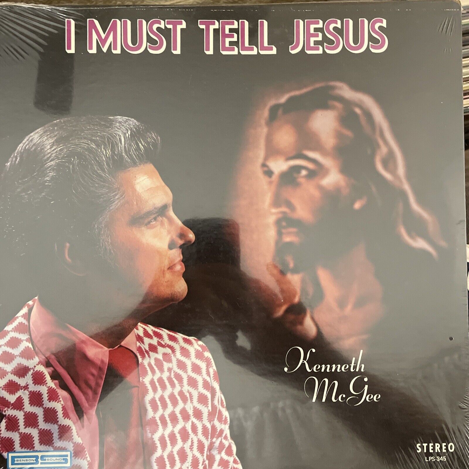 RARE: I Must Tell Jesus by Kenneth McGee, Limited Press Vintage Vinyl Gospel OKC