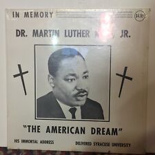 Martin Luther King American Dream Syracuse SEALED Black Americana picture