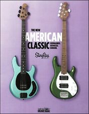 Ernie Ball Music Man Stingray Special Bass Guitar advertisement 2018 ad print picture